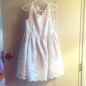Matching Julia Lee flower girl dresses